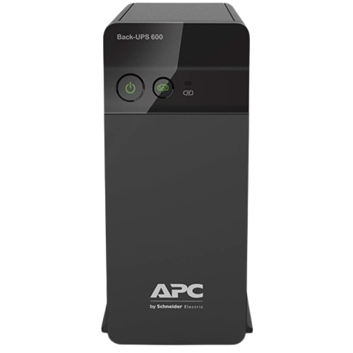 APC UPS reliable backup power and surge protection.