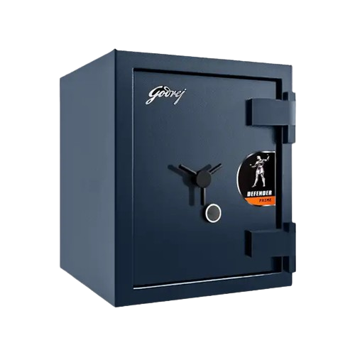 Godrej 31 defender prime cl-c with a robust build and advanced locking system for enhancing security.