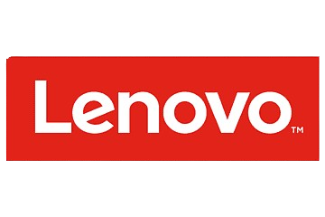 Lenovo laptop with a sleek design and modern features on a desk.