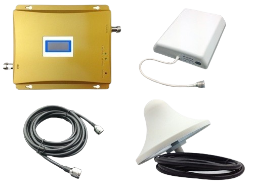 A signal booster designed to enhance and expand wireless signal strength for improved connectivity and coverage.