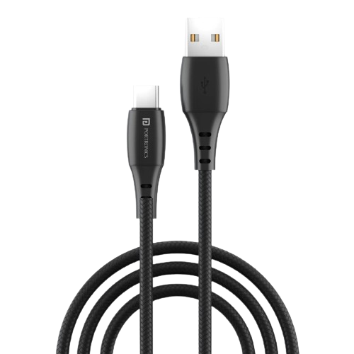 portronics data cable is durable, fast charging and data transfer.