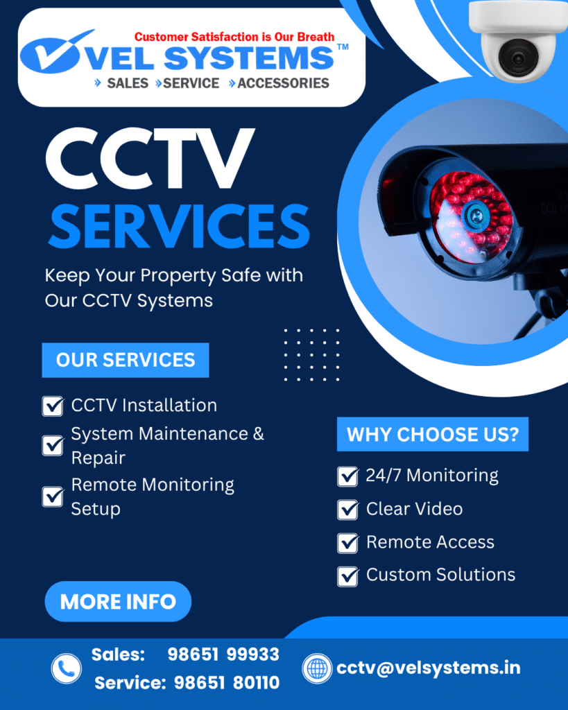 cctv sales and services - vel systems